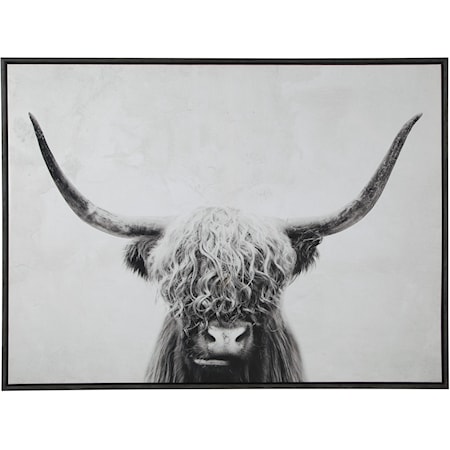 Pancho Black/White Wall Art